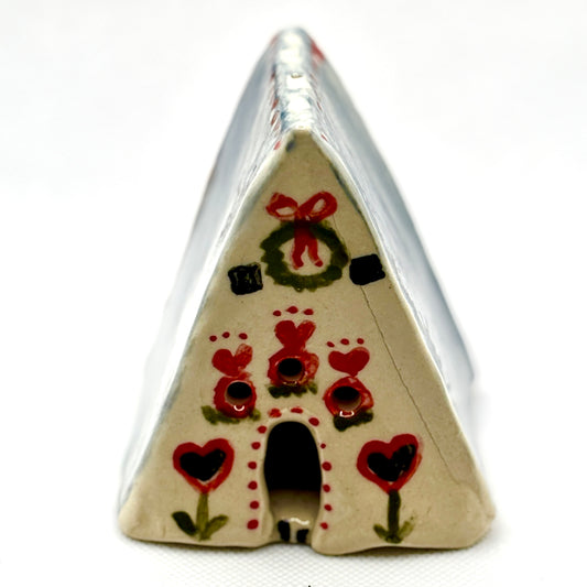 Scandi Style Ceramic House - Blue