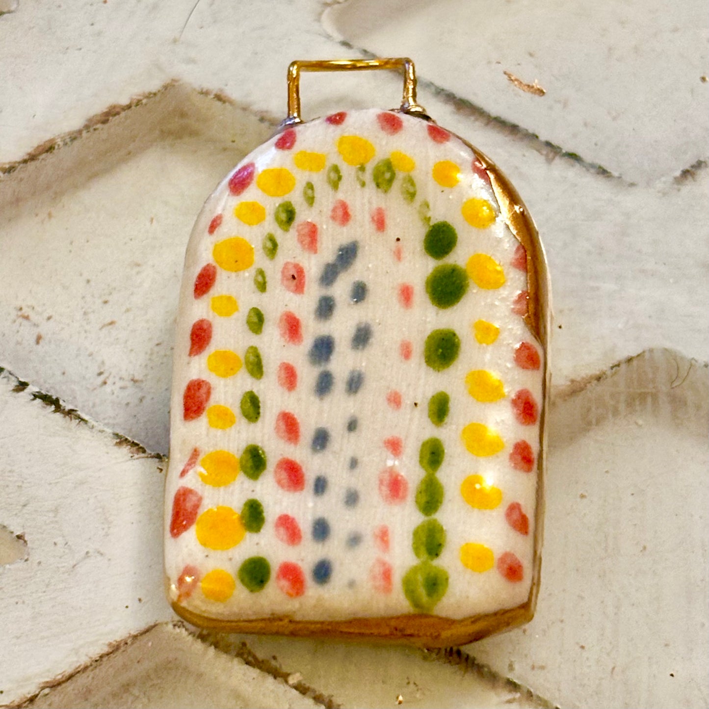 Rainbow Brite pendant