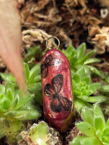 Your My Butterfly Porcelain Charm