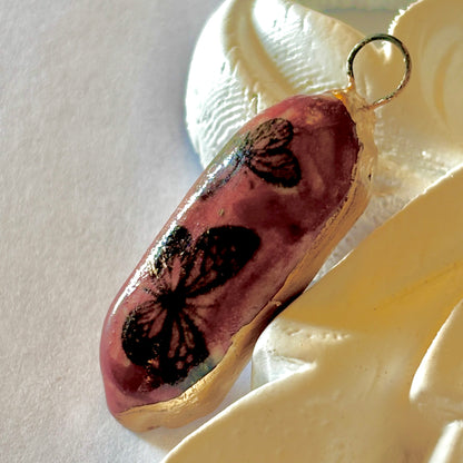 Your My Butterfly Porcelain Charm