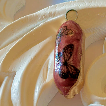 Your My Butterfly Porcelain Charm