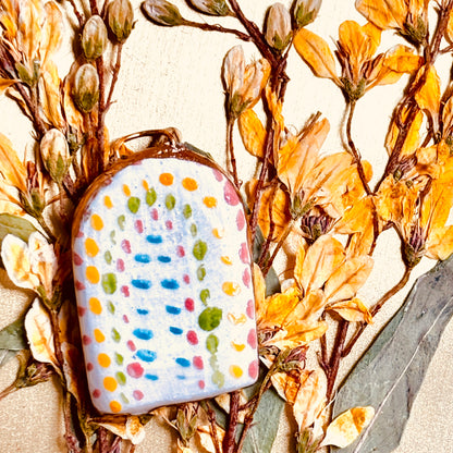 Rainbow Brite pendant