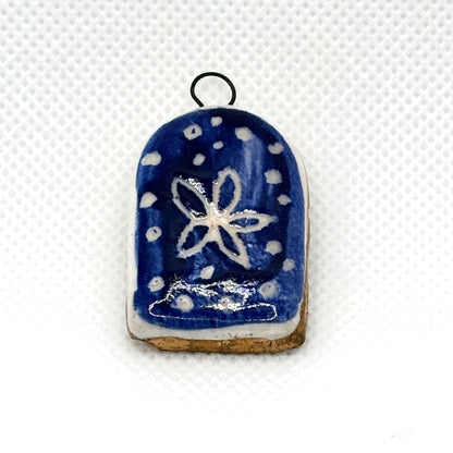 Hygge Blue & White Ceramic Pendant