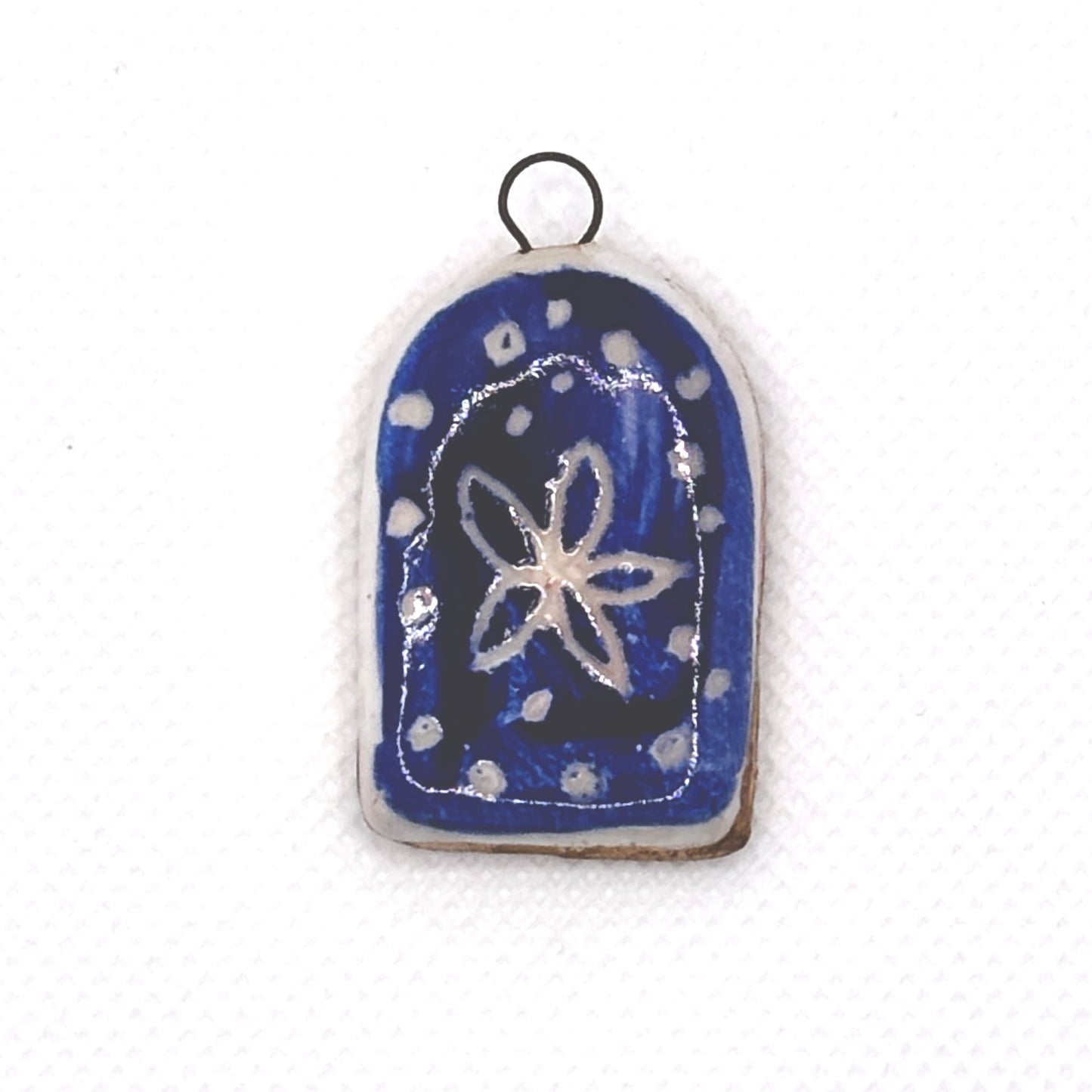 Hygge Blue & White Ceramic Pendant